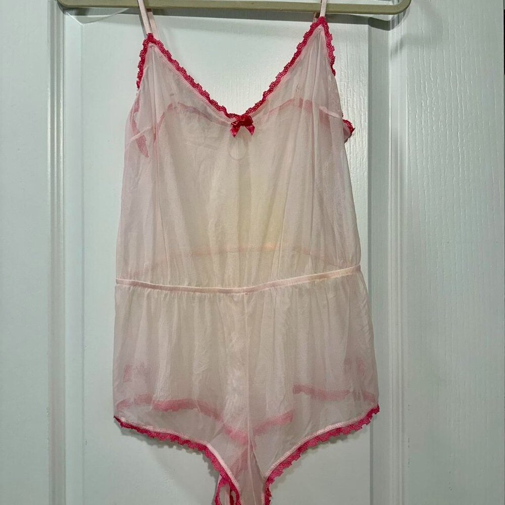 Savage X Fenty mesh nightie romper, size XS
